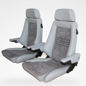 2 Recaro Specialist M Leder neu bezogen für alle Autos geeignet