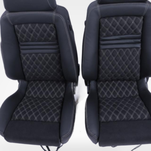 2 Recaro ergomed ES Klimapaket Leder Alcantara neu bezogen