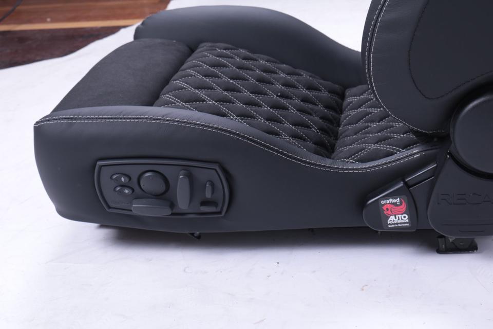 KLA 2780798147 09 Autopolsterei 2 Recaro ergomed ES Klimapaket Leder Alcantara neu bezogen – Bild 9