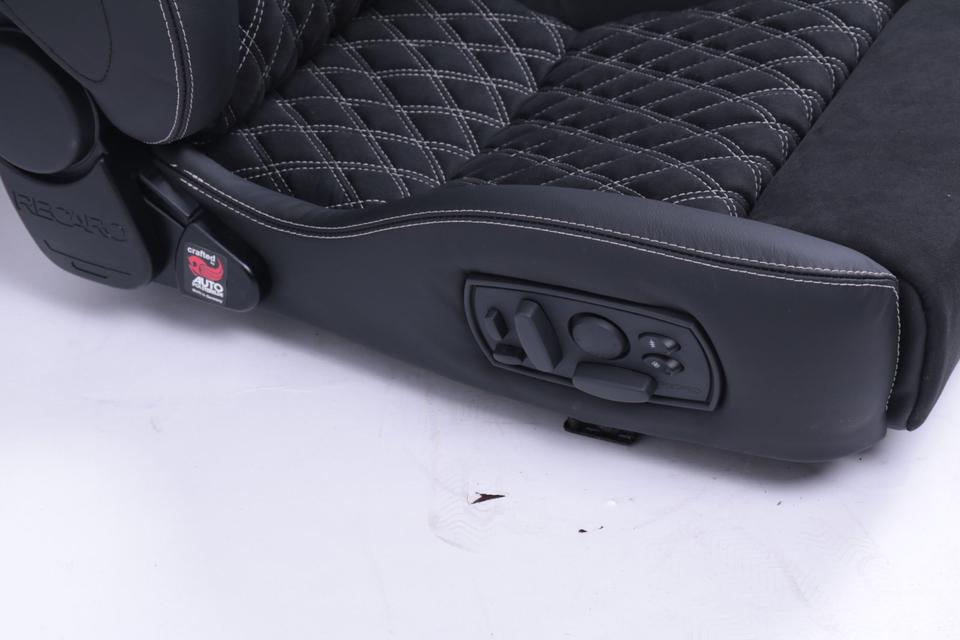 KLA 2780798147 15 Autopolsterei 2 Recaro ergomed ES Klimapaket Leder Alcantara neu bezogen – Bild 15