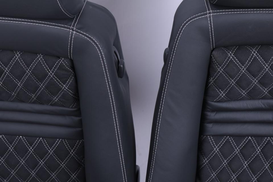 KLA 2780798147 16 Autopolsterei 2 Recaro ergomed ES Klimapaket Leder Alcantara neu bezogen – Bild 16