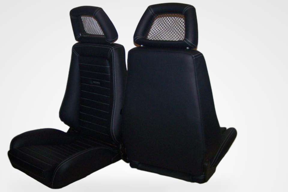 KLA 2782864657 09 Studio Autopolsterei 2 Recaro Idealsitz N Leder Opel Ford BMW Käfer Sitze neu bezogen – Bild 9