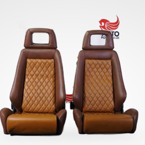 2 Recaro Specialist Leder Rautensteppung Twoton neu bezogen