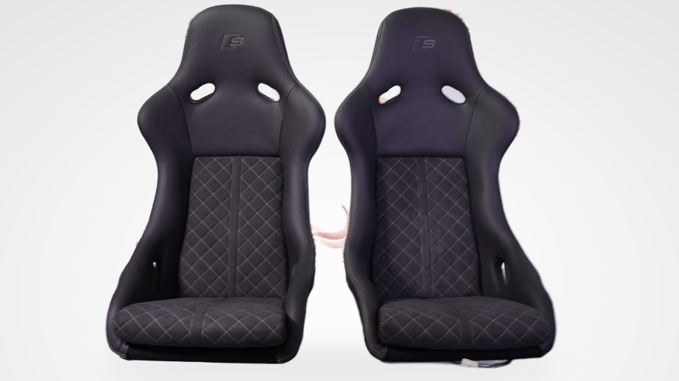 KLA 2816531607 02 Studio Autopolsterei 2 Recaro Pole Position ABE Leder Alcantara S Line refurbished – Bild 2