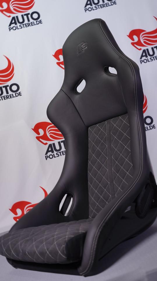 KLA 2816531607 14 Autopolsterei 2 Recaro Pole Position ABE Leder Alcantara S Line refurbished – Bild 14