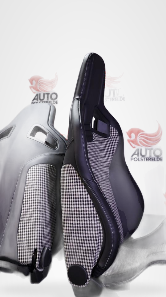 KLA 2915140990 15 Studio Autopolsterei 2 Recaro Sportster CS Leder-Pepita für Porsche 911 neu bezogen – Bild 15