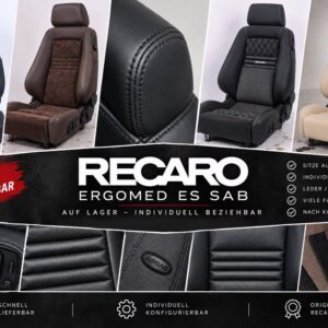 Recaro Ergomed ES SAB restauriert -Komfort für Langstrecken!