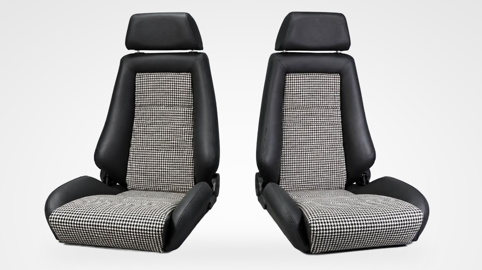 KLA 3370601174 06 Studio Autopolsterei RECARO Idealsitz N individuell mit Porsche Stoffen Pepita, Madras – Bild 6
