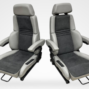 2 Recaro Orthopäd 94 Leder Alcantara T5 T6 Wohnmobil restauriert