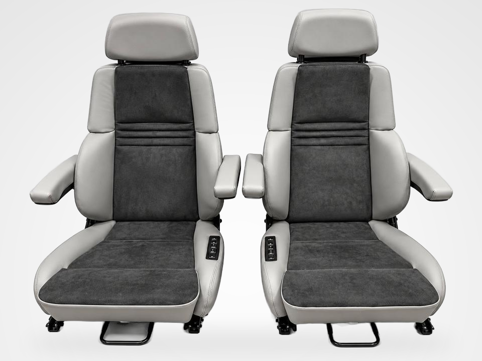 KLA 3372256983 02 Studio Autopolsterei 2 Recaro Orthopäd 94 Leder Alcantara T5 T6 Wohnmobil restauriert – Bild 2