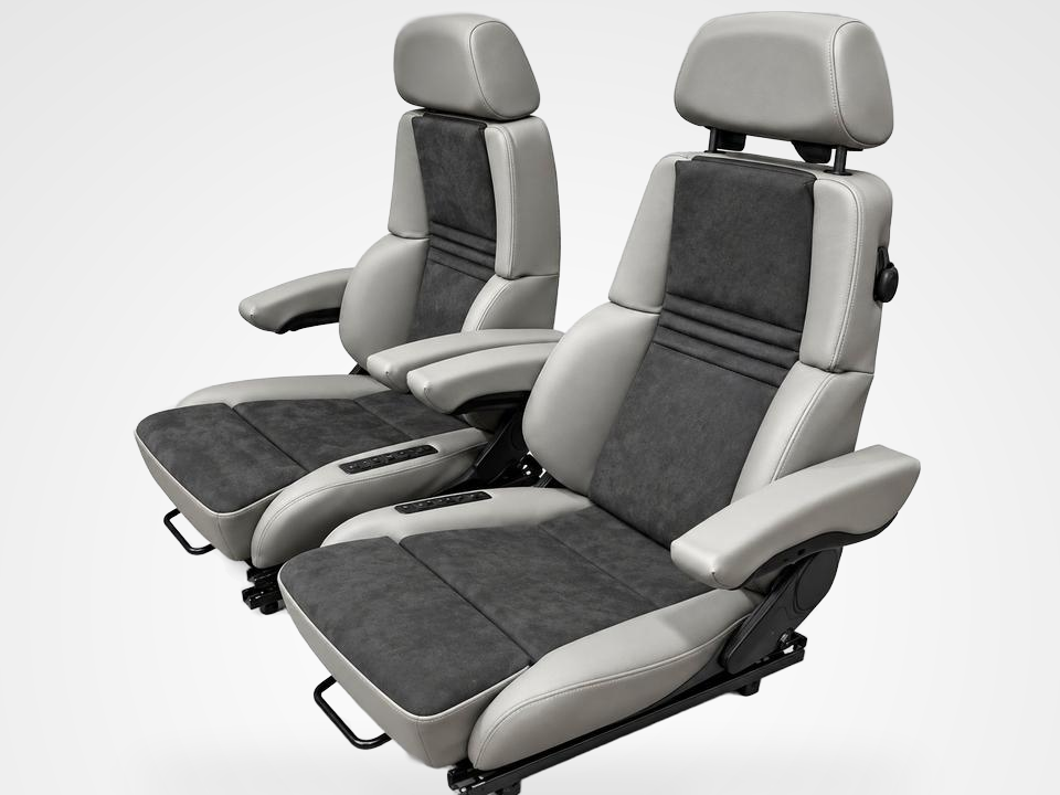 KLA 3372256983 03 Studio Autopolsterei 2 Recaro Orthopäd 94 Leder Alcantara T5 T6 Wohnmobil restauriert – Bild 3