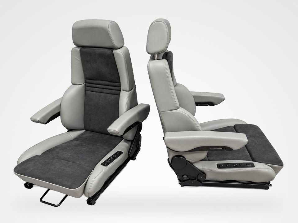 KLA 3372256983 06 Studio Autopolsterei 2 Recaro Orthopäd 94 Leder Alcantara T5 T6 Wohnmobil restauriert – Bild 6