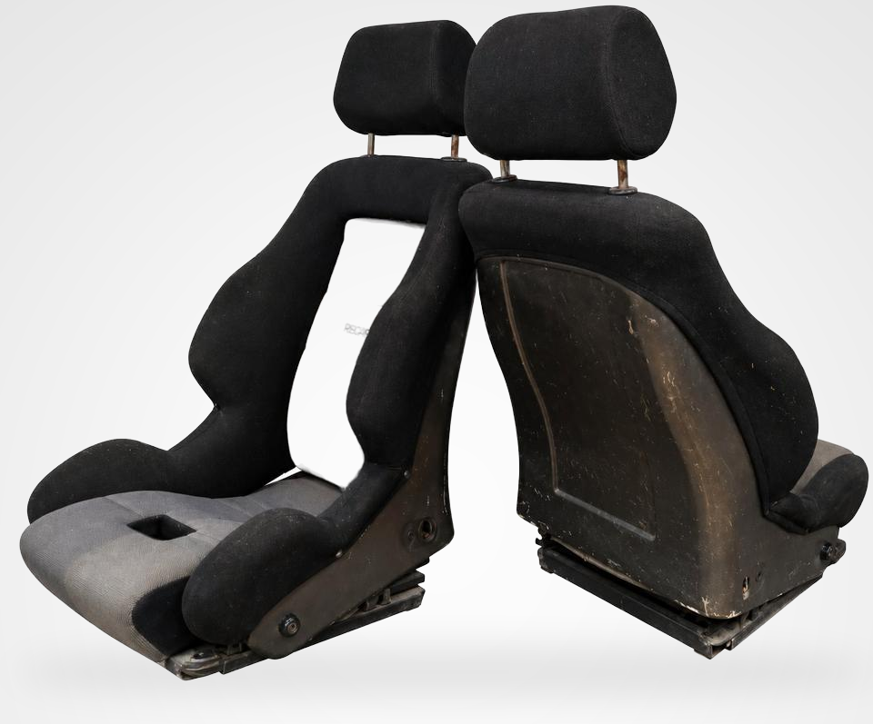 KLA 3507977401 05 Studio Autopolsterei 2 Recaro Rally 3 Paar ab 1979 für Porsche Audi Opel Abarth 130 TC – Bild 5