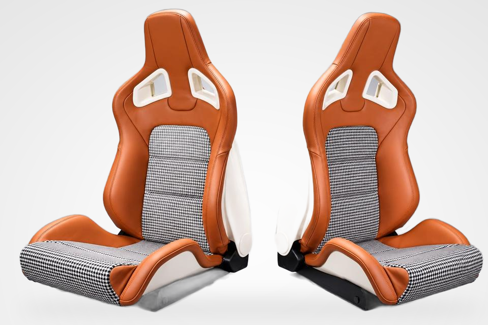 KLA 3517259148 01 Studio Autopolsterei RECARO Sportster CS Individual | Leder Pepita Alcantara | CarBone