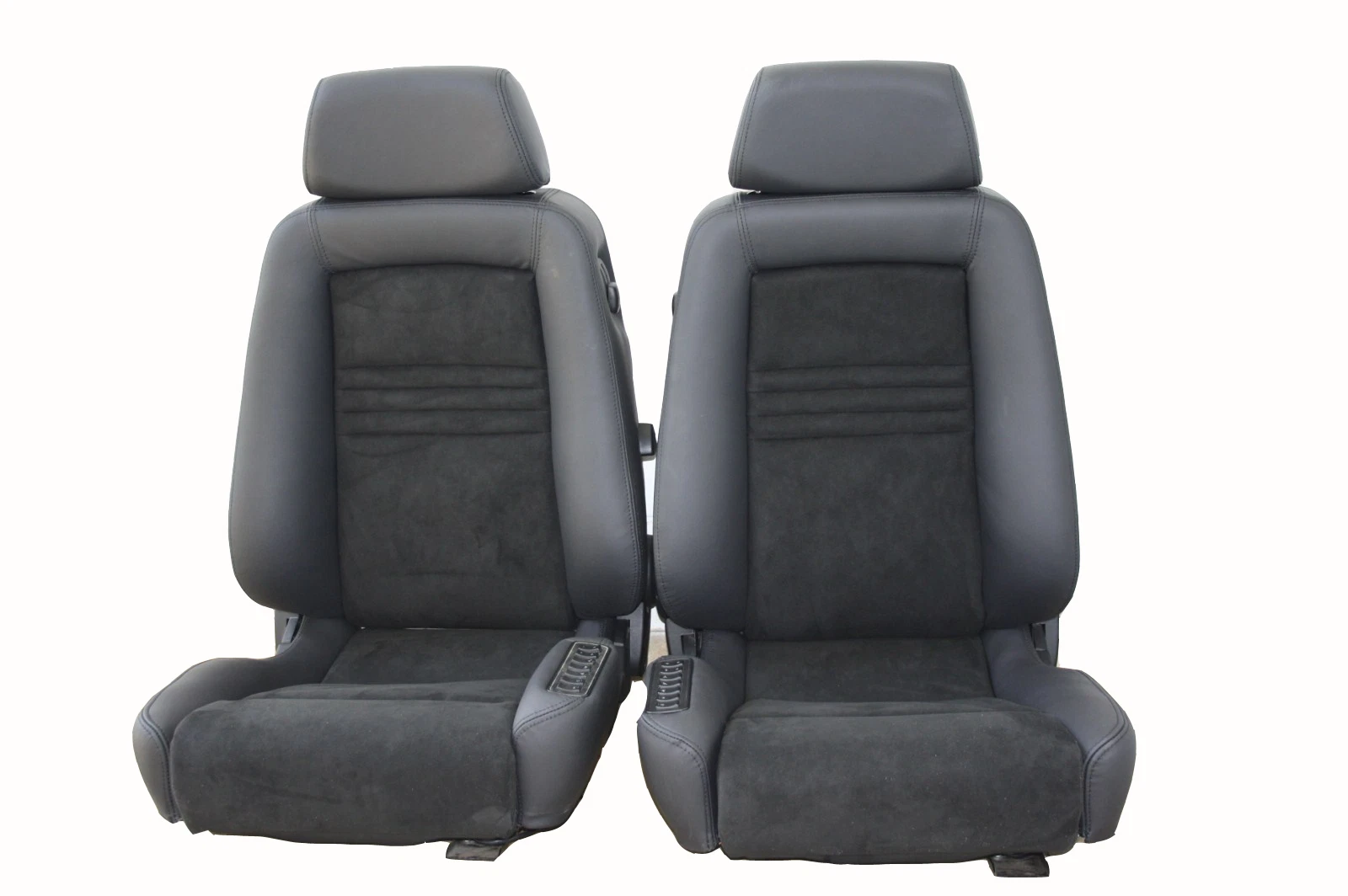 RECARO Ergomed DS Leder Alcantara schwarz – Bild 1 Autopolsterei Recaro Ergomed DS schwarz Klimapaket – Produktansicht 1