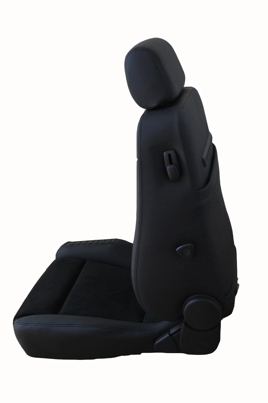 RECARO Ergomed DS Leder Alcantara schwarz – Bild 4 Autopolsterei RECARO Ergomed DS Sitzpaar in schwarzem Leder und Alcantara, Klimapaket, Foto 4 von 7