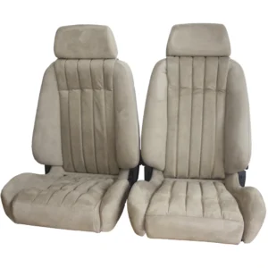 RECARO Ergomed beige Alcantara Sitzpaar – Hauptbild