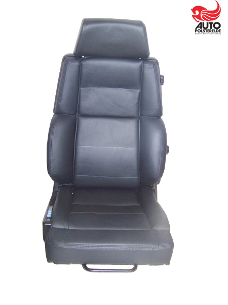 RECARO Orthopaed 81 Sitzheizung schwarzes Leder – Hauptbild Autopolsterei RECARO Orthopäd 81 Sitzheizung schwarzes Leder – Hauptbild