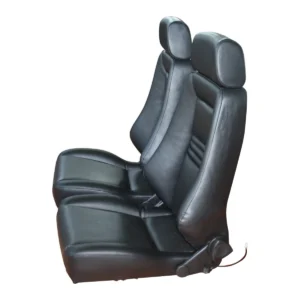 RECARO Specialist S Sitzpaar schwarzes Leder perforiert – Foto 2