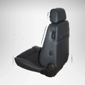 Recaro Ergomed DS schwarz Einzelsitz – Ausführung schwarz, Produktansicht 2