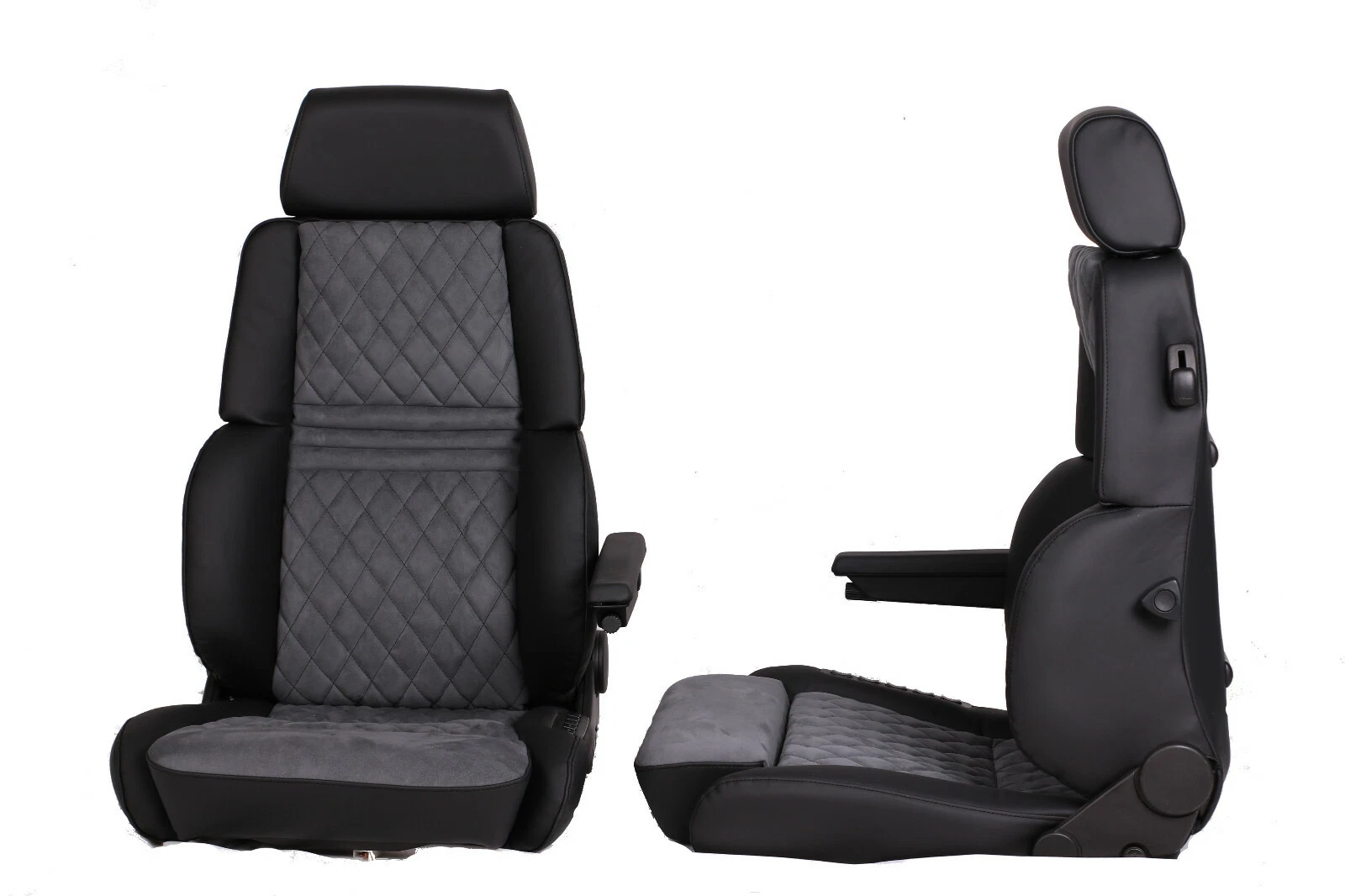 s l1600 114 Autopolsterei Paar RECARO Orthopäd 94 Sitze neu bezogen